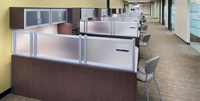Installation services for office furniture